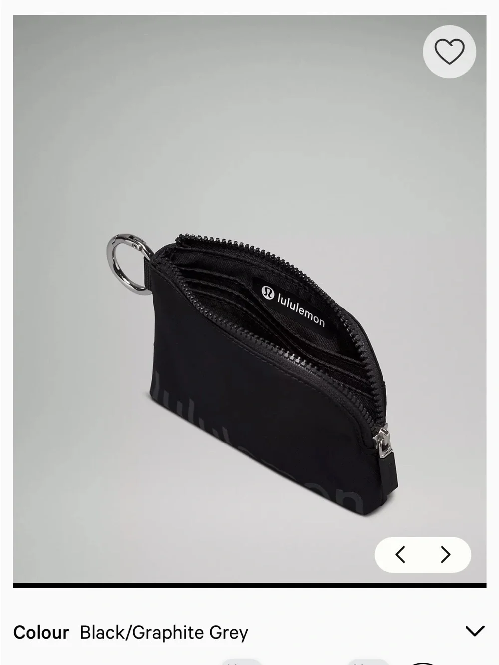 Lululemon Clippable Card Pouch - Picture 5 of 5